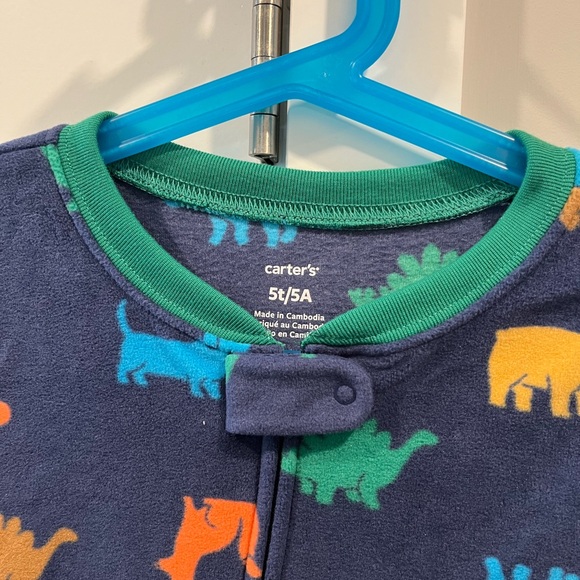 Toddler Boys Onsie PJs - 5 pcs - Picture 9 of 13